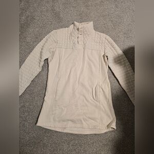 Columbia white sweater